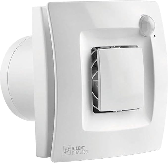 Silent Dual 100 Aérateur intelligent avec détection hygro et présence