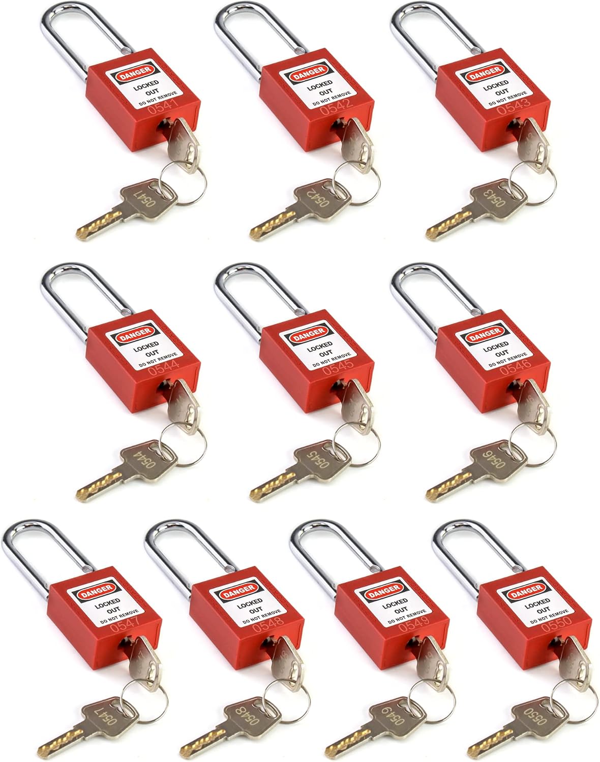 Cadenas pour verrouillage de sécurité Disjoncteurs