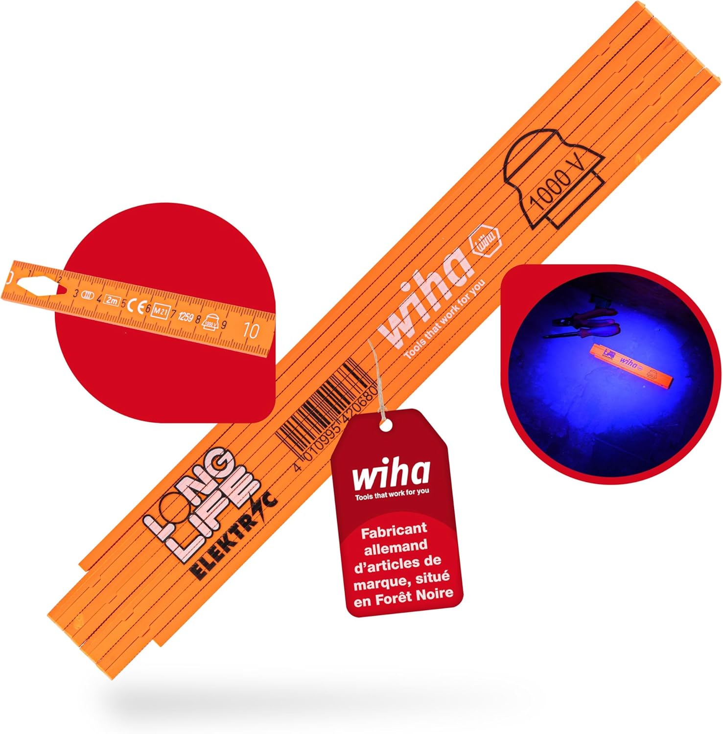 Wiha : Le mètre de l'électricien