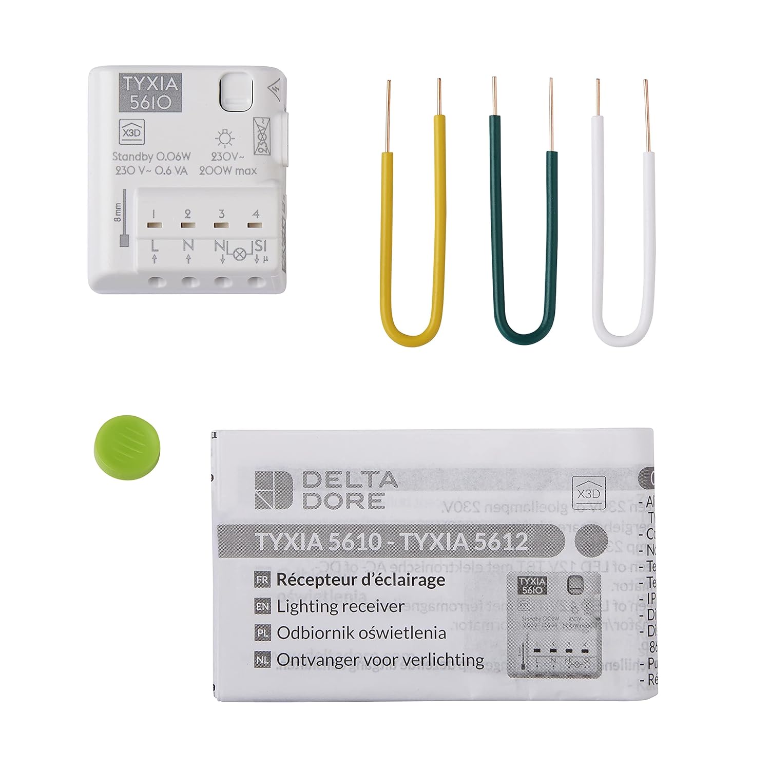 Delta Dore Récepteur éclairage connecté Tyxia 5610